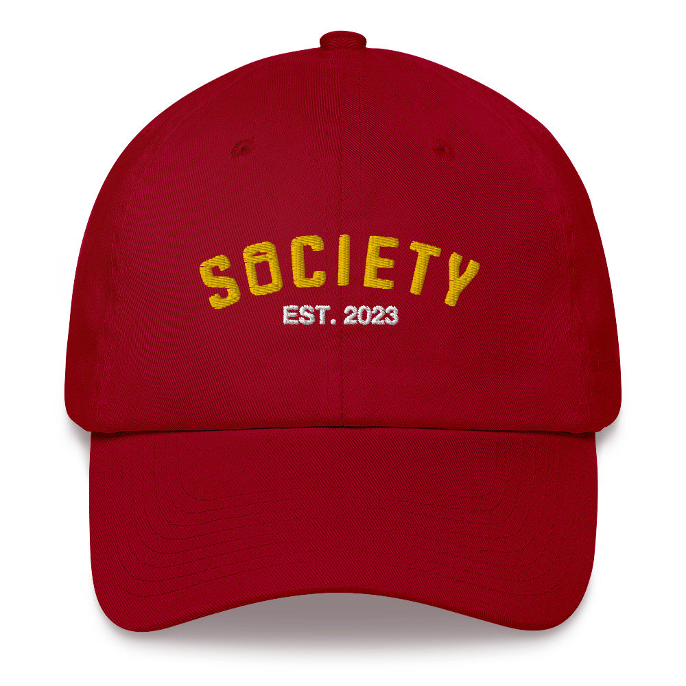 SOCIETY - Embroidered hat